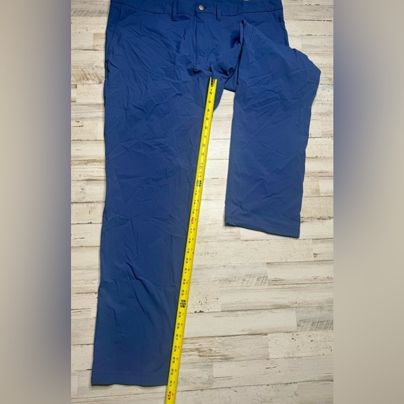 CRZ Yoga Pants Mens 40x31 Blue Athleisure Golf Polyester Stretch Gym Joggers - Picture 6 of 10